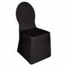 Housse de Chaise Lycra Noir