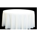 Nappe ronde et rectangulaire